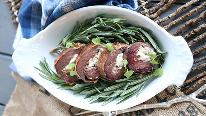 Goose Roulade holiday recipes