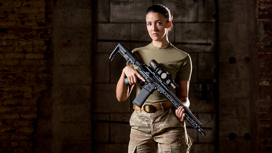 Lauren Young Army Veterans Ballistic U.S. gear