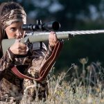 Lauren Young Army Veterans Ballistic hunting