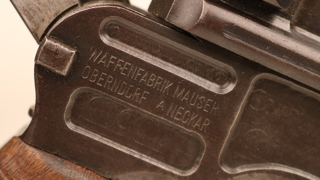 Broomhandle Mauser C96 Pistol cuts