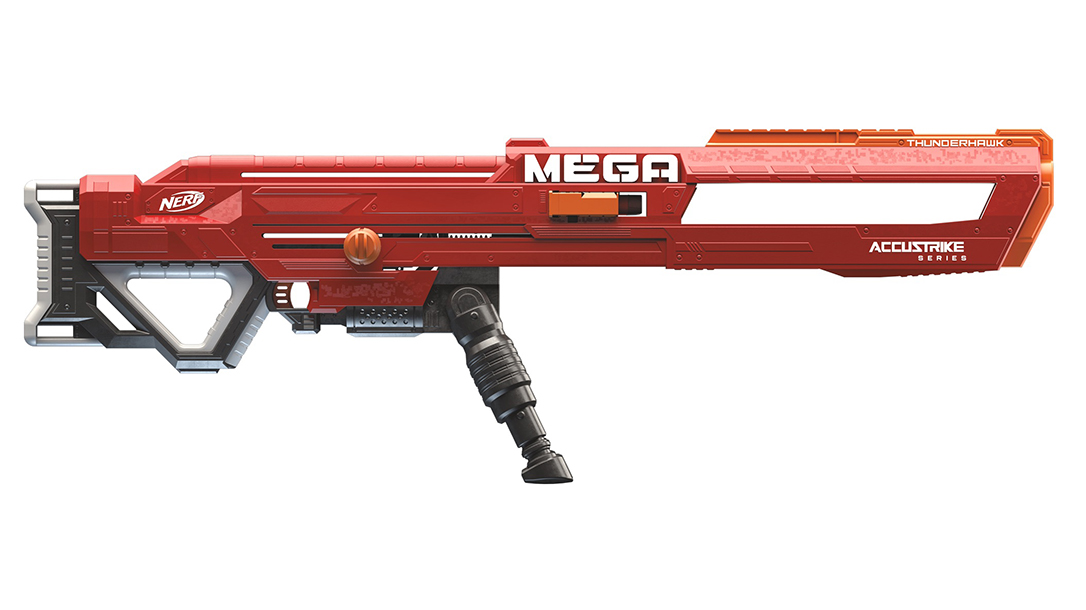 New Nerf Guns fall 2018 Nerf Accustrike Mega Thunderhawk Blaster bipod