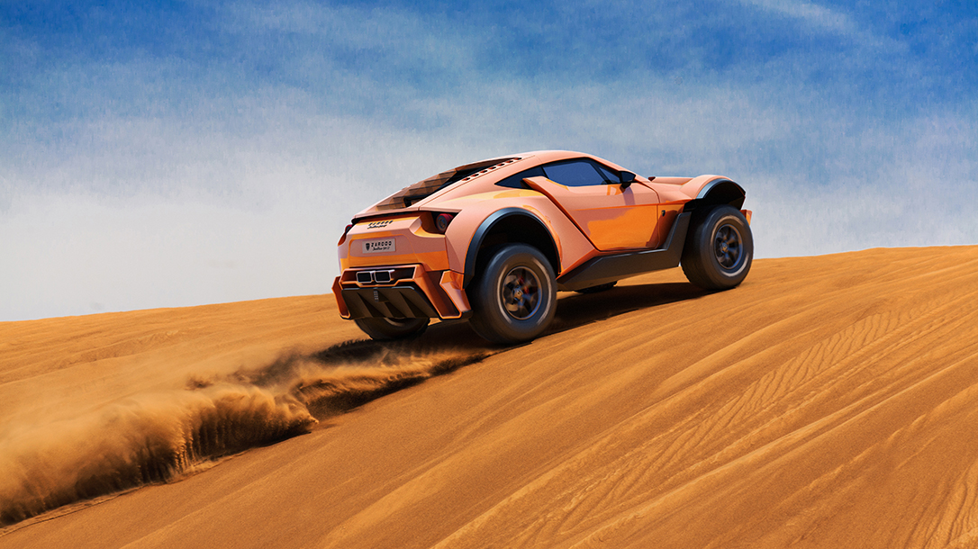 Zarooq SandRacer 500 GT, Zarooq Motors, supercar, dune buggy, sand