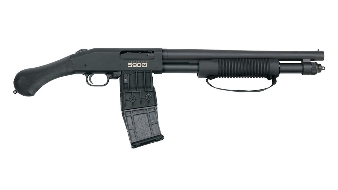 Mossberg 590M Shockwave shotgun, 12-gauge, pump-action