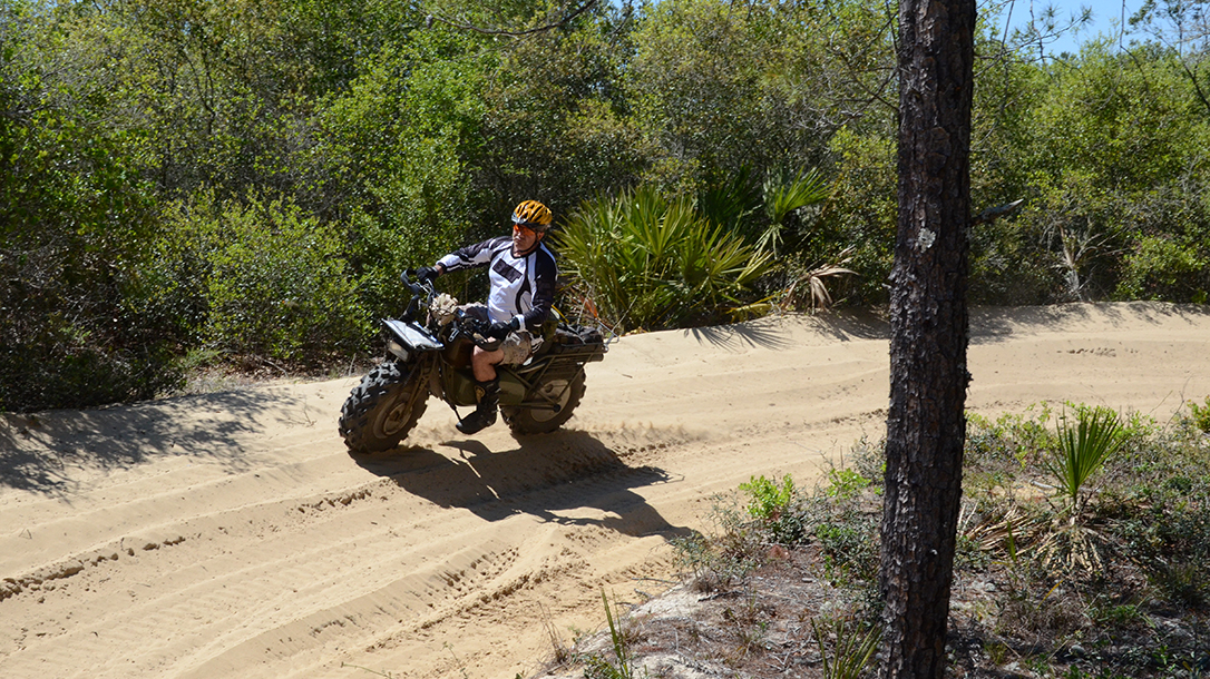 Rokon Motorcycles, sand track