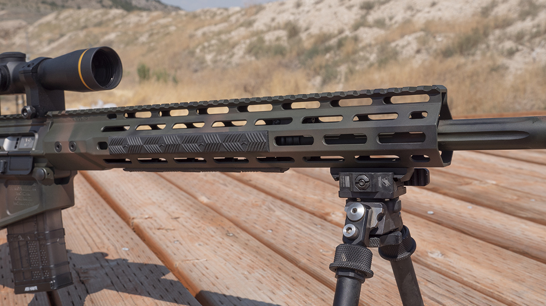 Wilson Combat 458 HAM'R Tactical Hunter rifle, rail