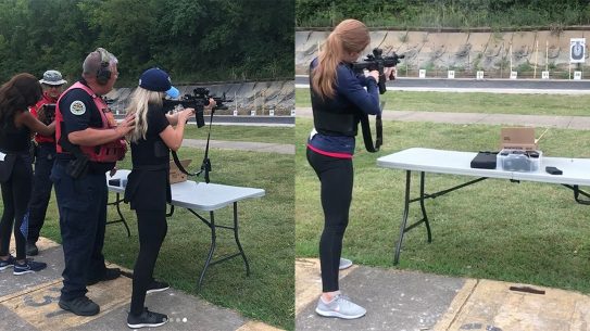 Tennessee Titans Cheerleaders Guns, Firearms Training, Metro Nashville Police Department