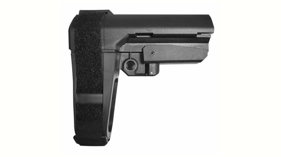 CMMG RipBrace Retractable AR Pistol Brace, SB Tactical, Micro/CQB version
