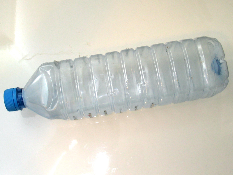 31 Vehicle Bug-Out Bag Clear Plastic Bottle