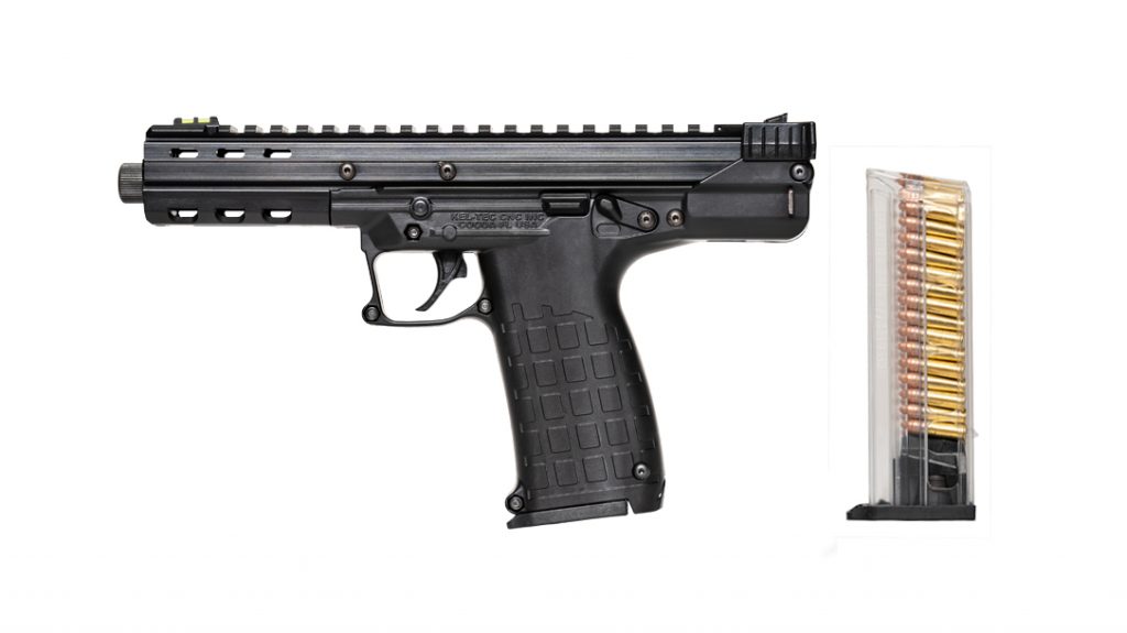 Kel-Tec CP33 pistol, .22LR, rail