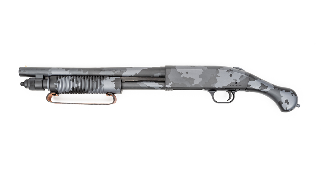 Mossberg 590 Nightstick Shotgun, blowndeadline, left