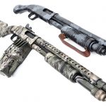 Mossberg 590 Shotguns, camouflage, camo shotguns, duo