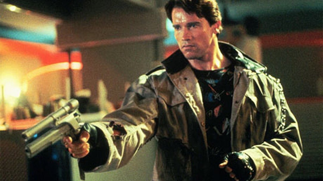 Guns of the Terminator, The Terminator guns, Arnold Schwarzenegger