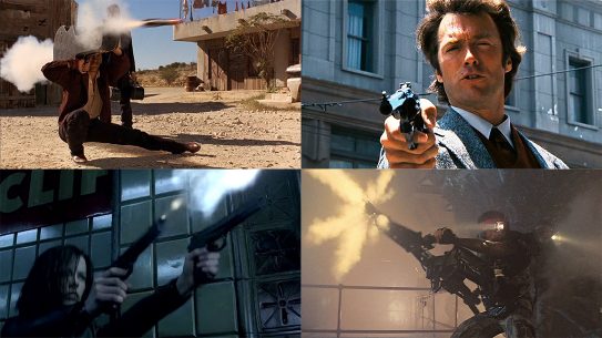 Best Guns in Movies all-time, dirty harry, desperado, underworld, aliens
