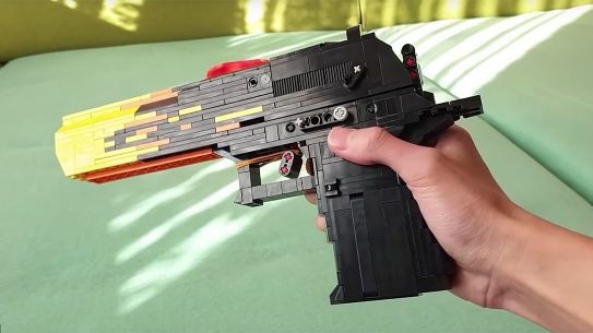 LEGO Desert Eagle, LEGO gun build