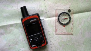 Navigation Tools, GSP, compass, map, Alaskan wilderness