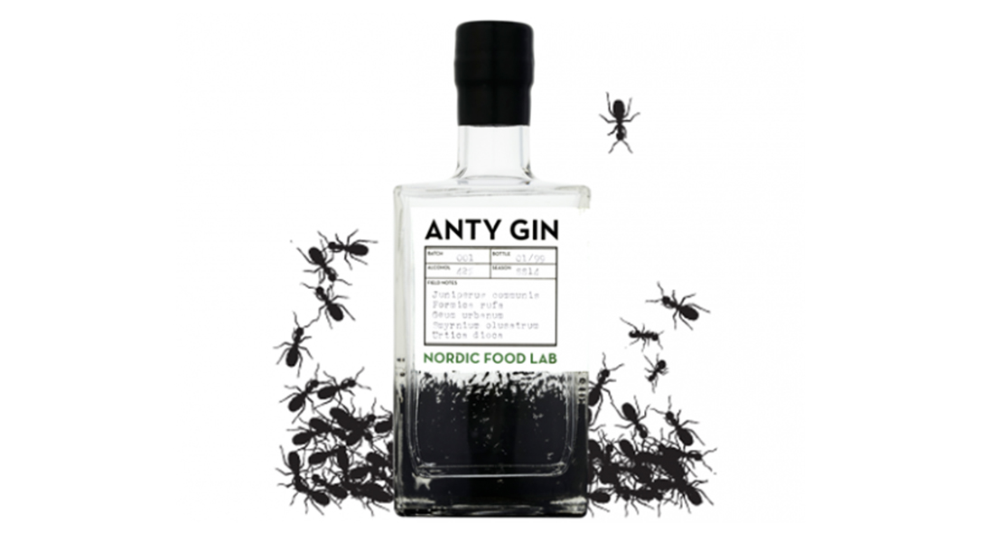 Anty Gin, bottle, strange alcohol