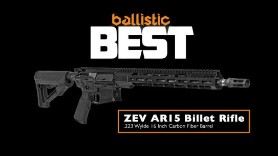 ZEV AR-15 Billet Rifle, 2019 Ballistic Best Reader's Choice Awards