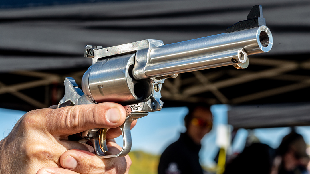 Magnum Research Elmer Keith BFR 500 Linebaugh, revolver, athlon outdoors rendezvous