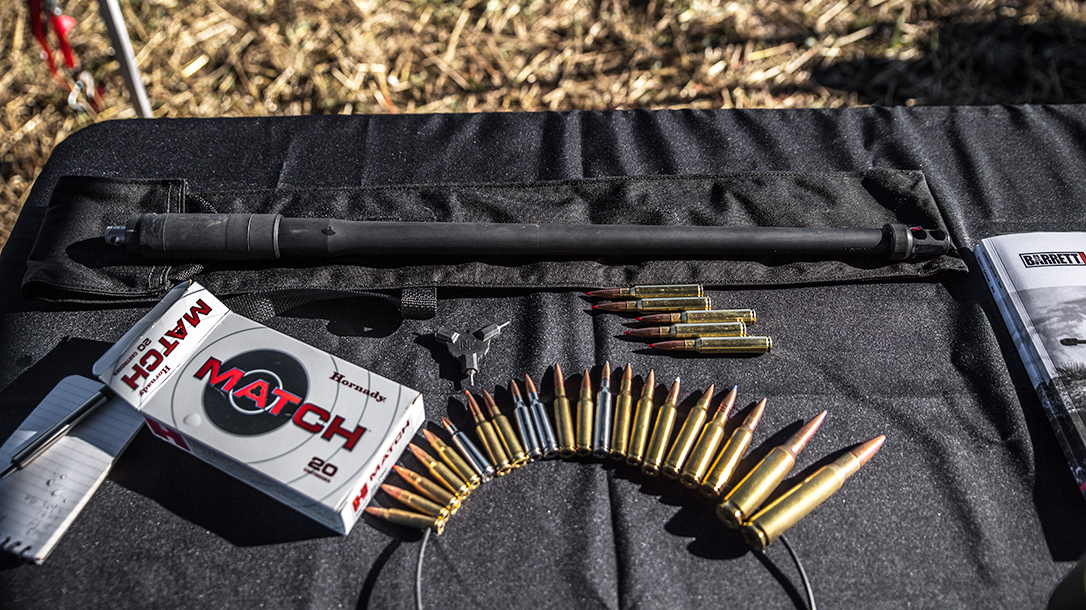 rifle barrel changing, Hornady ammo, Athlon Outdoors Rendezvous