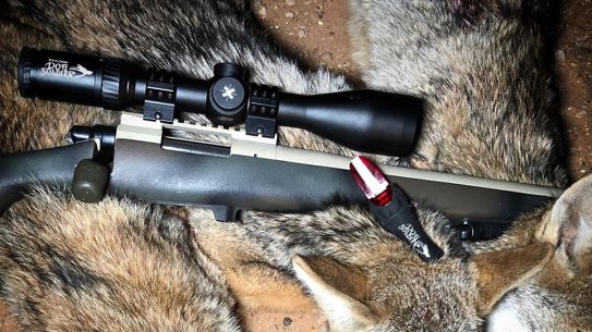 Axeon Dog Soldier Predator Riflescope, predator hunting, coyotes