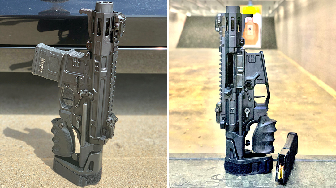 Breacher's Custom AR9, Breacher's Custom Lil Nina, AR Pistol, dual