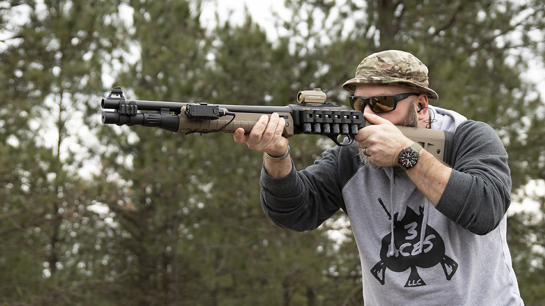 Beretta 1301 Tactical Shotgun review, accessories, lead