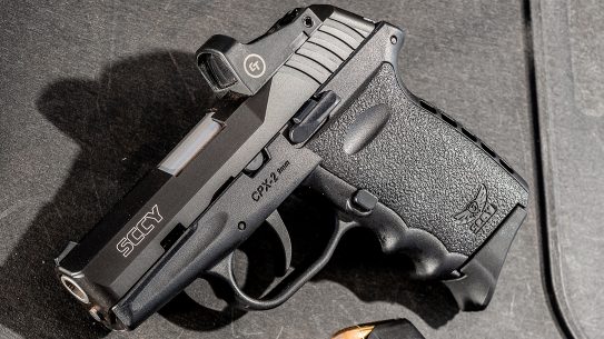 SCCY CPX-2 pistol review, left