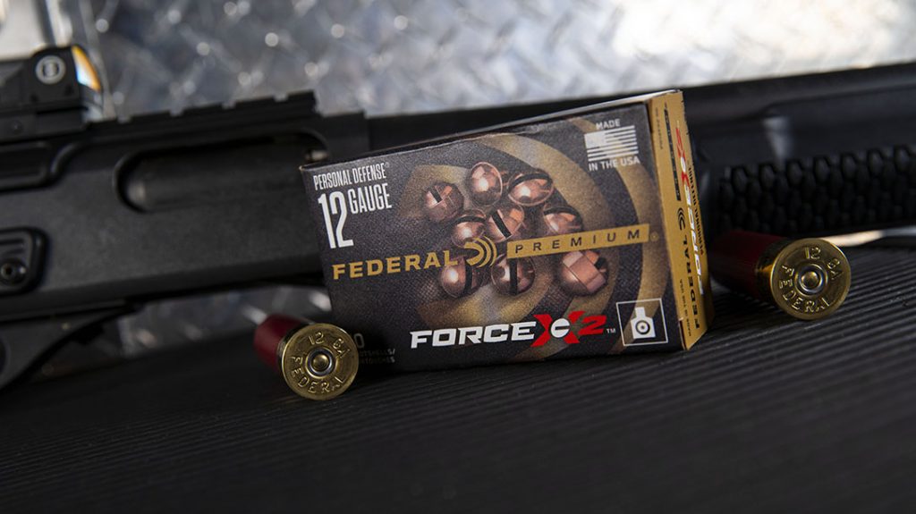 Federal Force X2 ammunition, shotgun