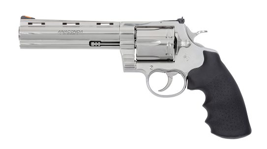 Colt Anaconda revolver 2021, 6 inch barrel, 44 magnum, left