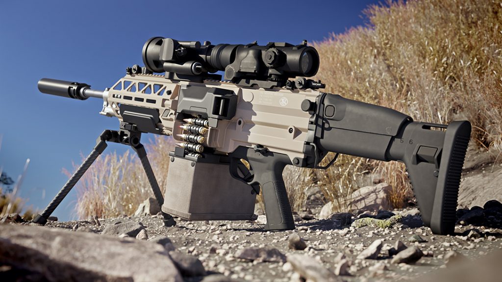 FN EVOLYS machine gun, new guns 2021