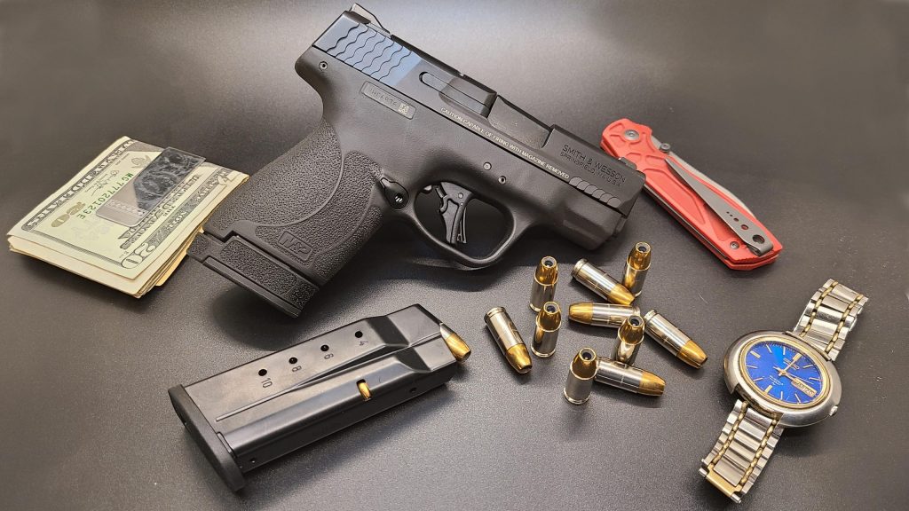 Smith & Wesson M&P9 Shield Plus pistol, new guns 2021