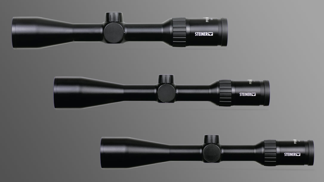 Steiner Predator 4 Hunting riflescopes.
