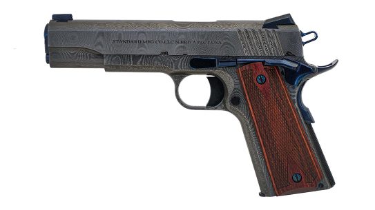The Standard Manufacturing Damascus 1911.