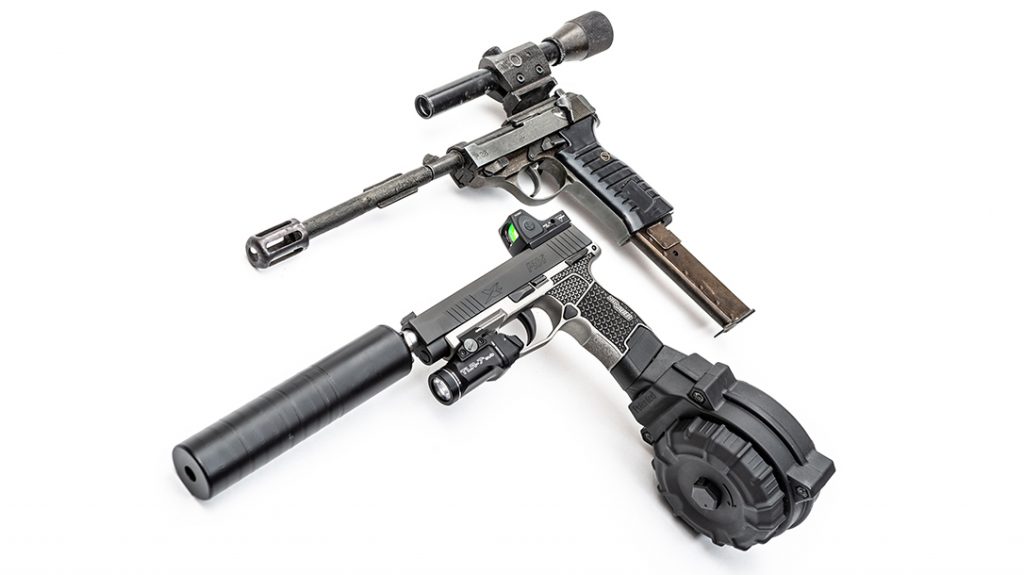 UNCLE gun with modern SIG P365 spy gun build.