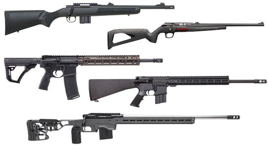 5 new rifles seen at SHOT Show 2022.