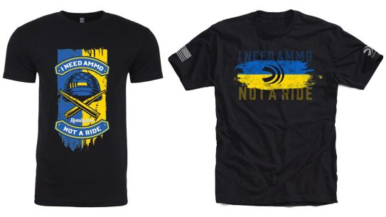 The Remington and Ukraine T-shirt benefit the fight.