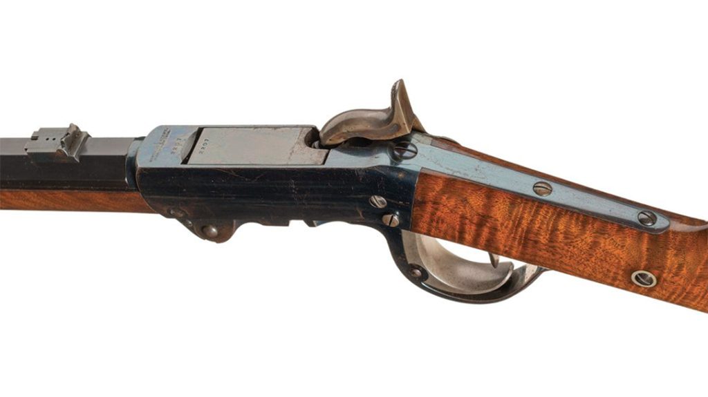 Burnside Rifle Co. 4th Model Sporting Rifle. Sold for $21,850 in May 2019.

