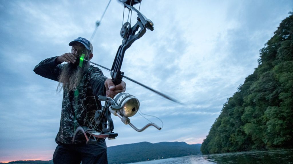 Bowfishing is becoming a popular sport for hunters seeking more shooting opportunities. 