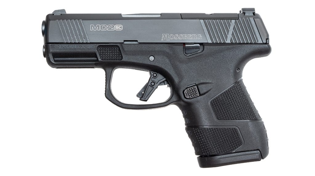 The Mossberg MC2sc semi-auto pistol.