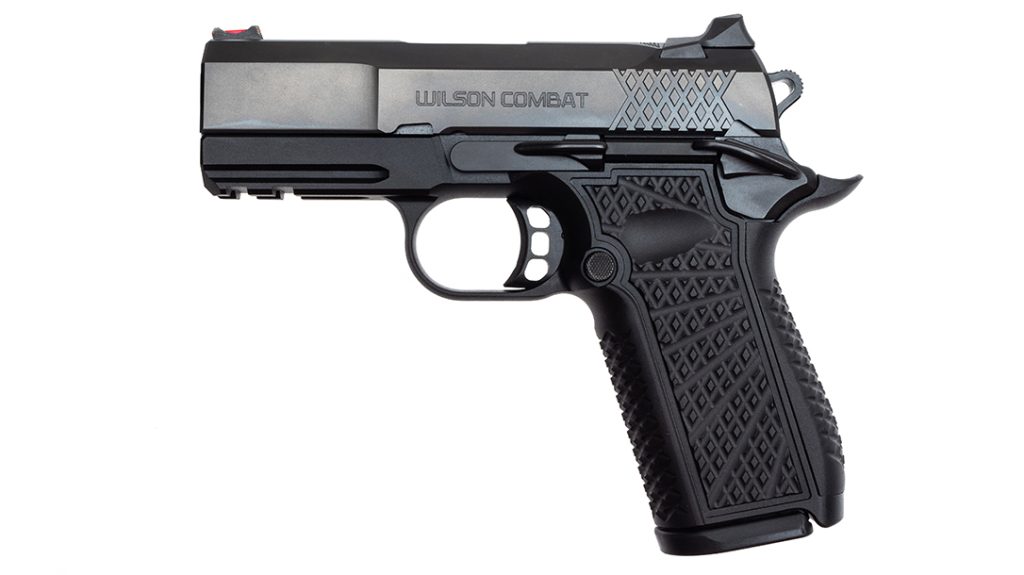 The Wilson Combat SFX9 semi-auto pistol.