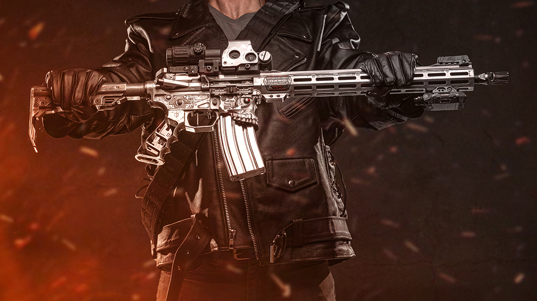 The Terminator Rifle build pays homage to a classic.