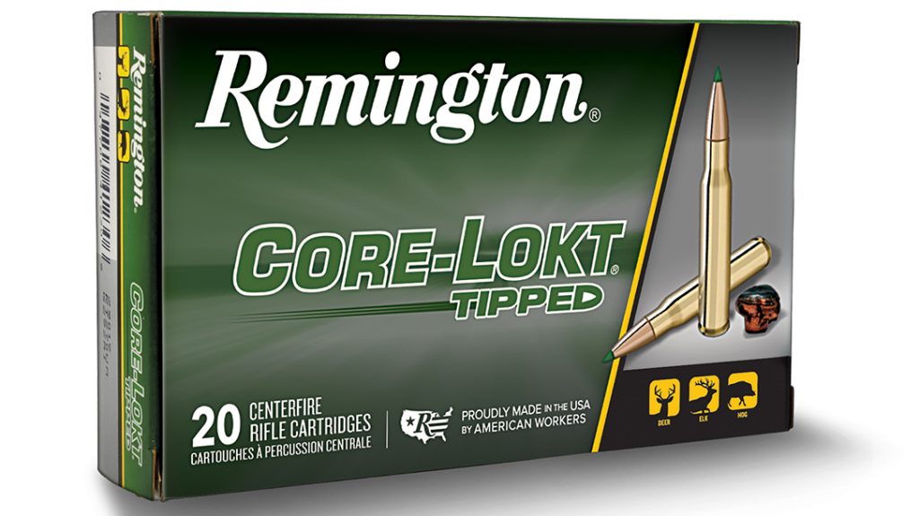 Remington Core-Lokt Tipped bullets.