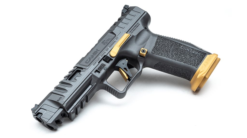 Gold touches on the SFx Rival should appeal to the competitive shooting market.