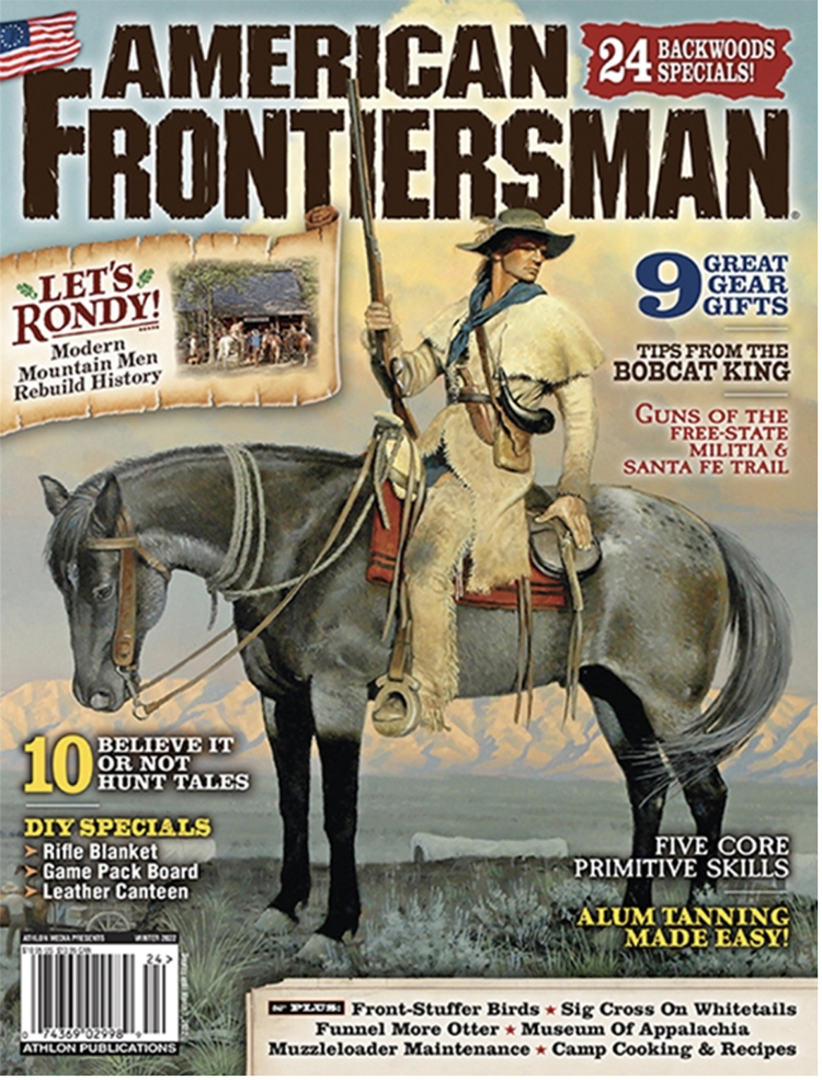 The Winter 2022 issue of American Frontiersman. 