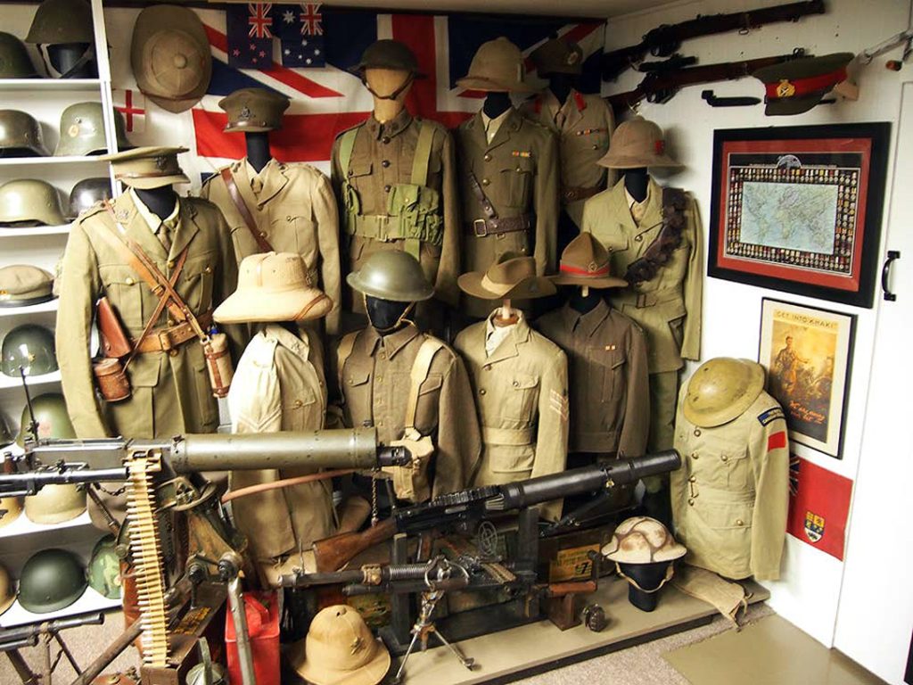 The sun may have set on the British Empire, but the legacy of the British Army lives on in this private collection.