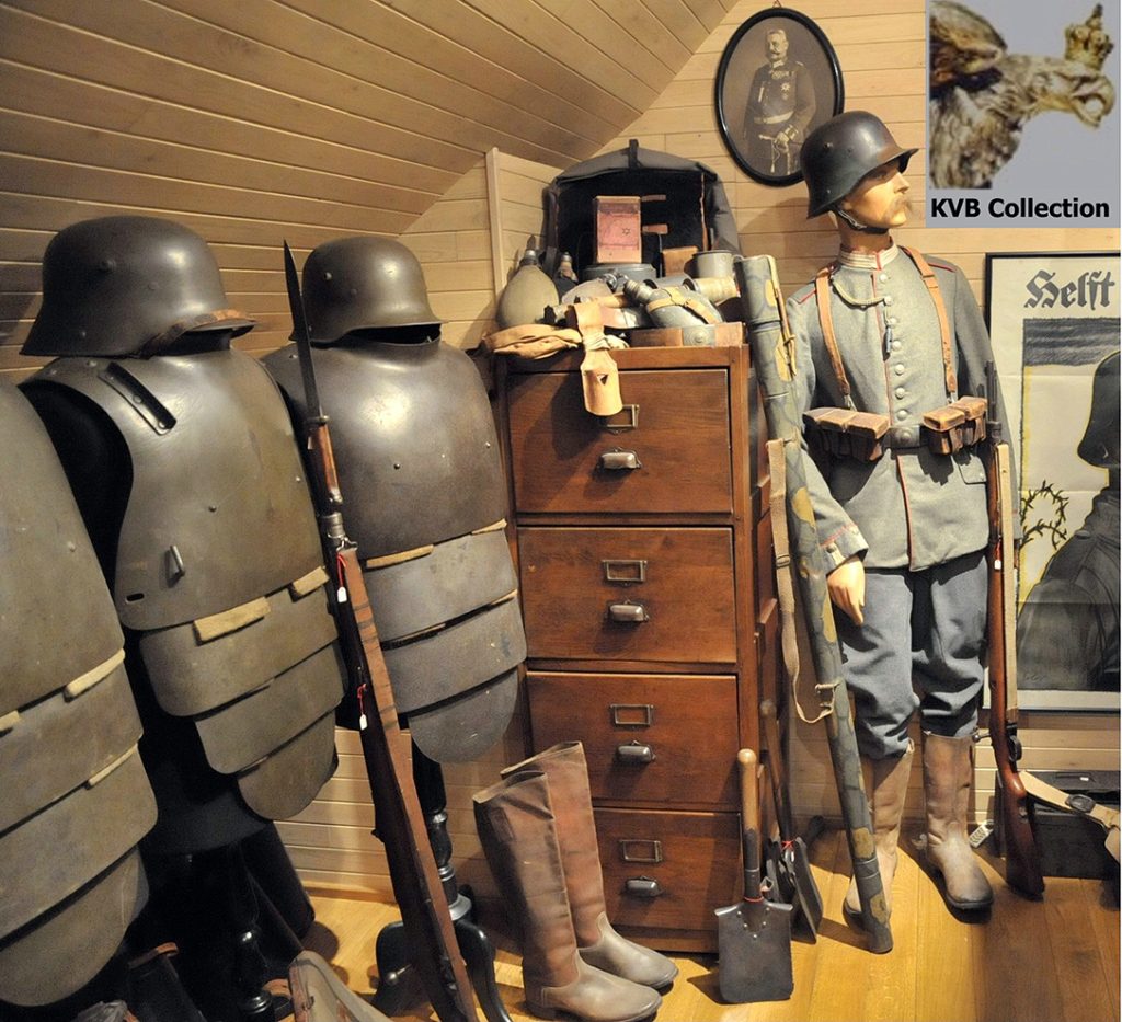 "Tactical Body Armor" has come quite a way in the past century. This Belgian collector amassed a number of rare variations of the armor used during the First World War.
