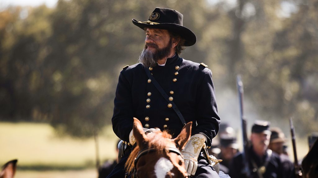 Among the notable cameos was one by Tom Hanks, who appeared as Union General George Meade in a flashback to the Civil War.