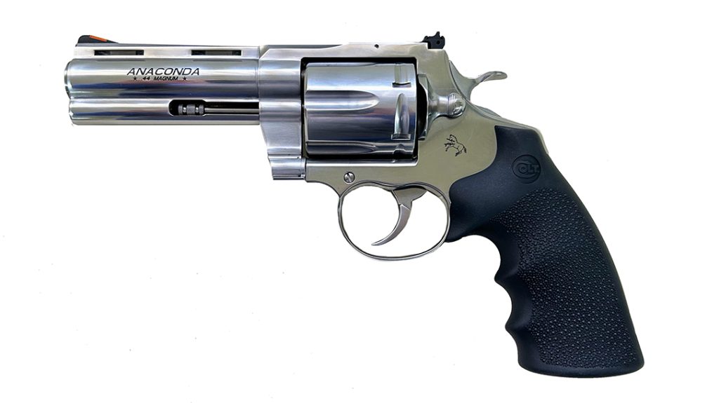 Colt 4" Anaconda revolver.