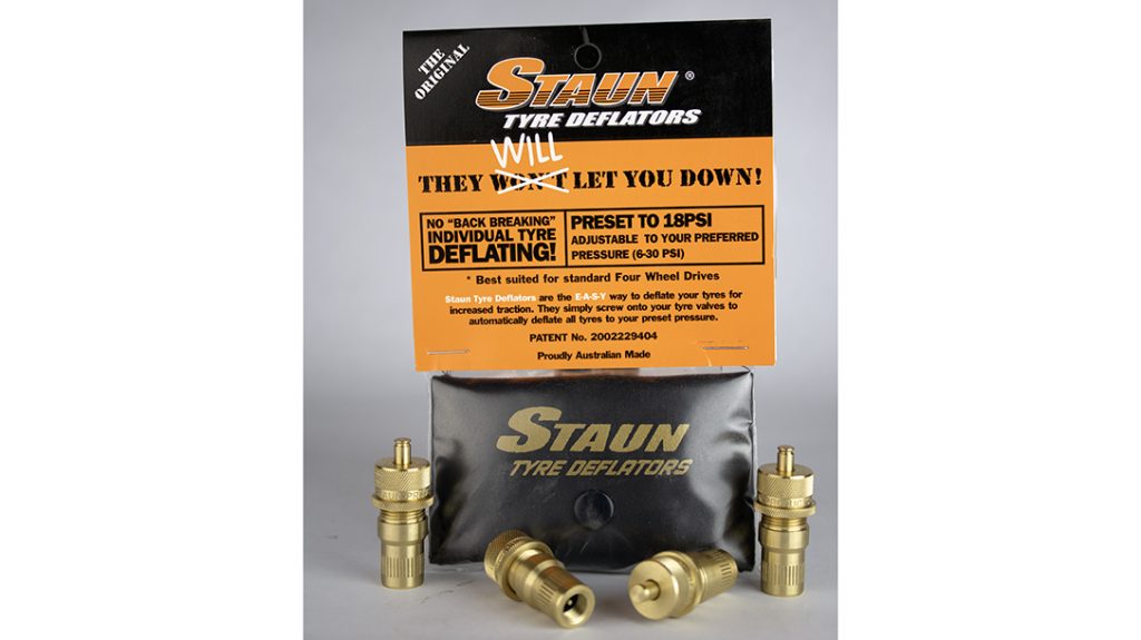 Stan Tyre Deflators make going off-road and deflating tire pressure quick and easy. 