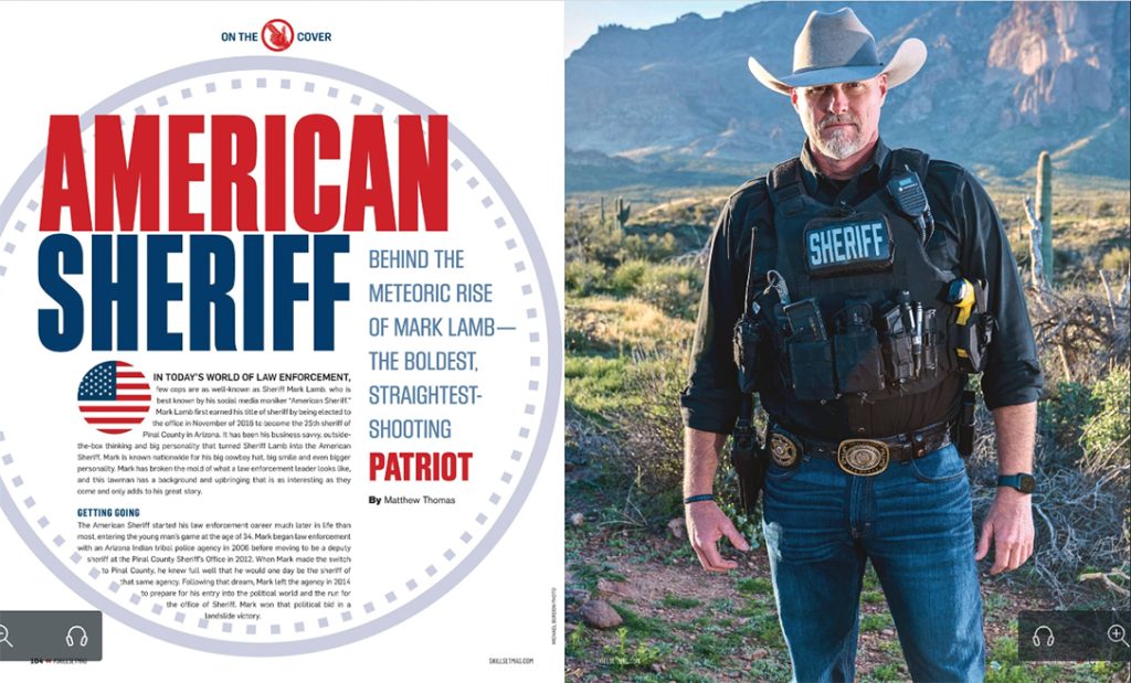Sheriff Mark Lamb is an American patriot.